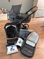 Zeer compleet Mutsy Evo kinderwagen, Ophalen, Verstelbare duwstang, Zo goed als nieuw, Combiwagen