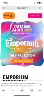 2 tickets en parkeer ticket voor emporium matrix in Wijchen, Tickets en Kaartjes, Evenementen en Festivals, Twee personen