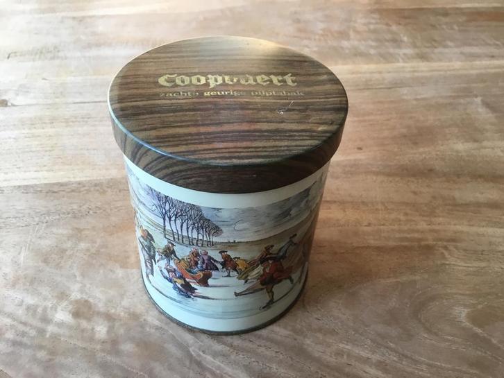 Coopvaert pijptabak, zachte geurige pijptabak., Verzamelen, Blikken, Gebruikt, Overige, Douwe Egberts, Ophalen of Verzenden