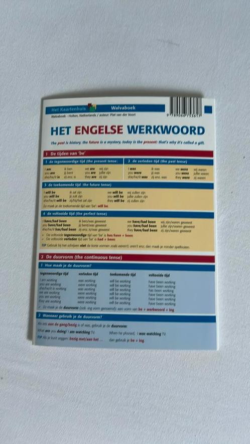 Piet van der Voort - Het engelse werkwoord, Boeken, Schoolboeken, Nieuw, Nederlands, Overige niveaus, Ophalen of Verzenden