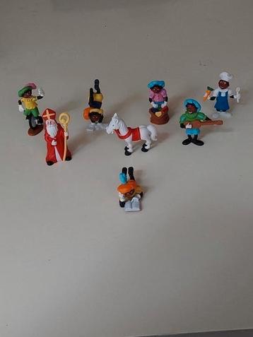 Complete set van Sinterklaas, 6 zwartepieten, Amigo  beschikbaar voor biedingen