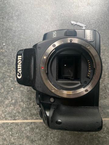Canon 400D met 3 lenzen + accessoires beschikbaar voor biedingen