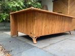 Bamboe rattan loungebank vintage, Ophalen of Verzenden