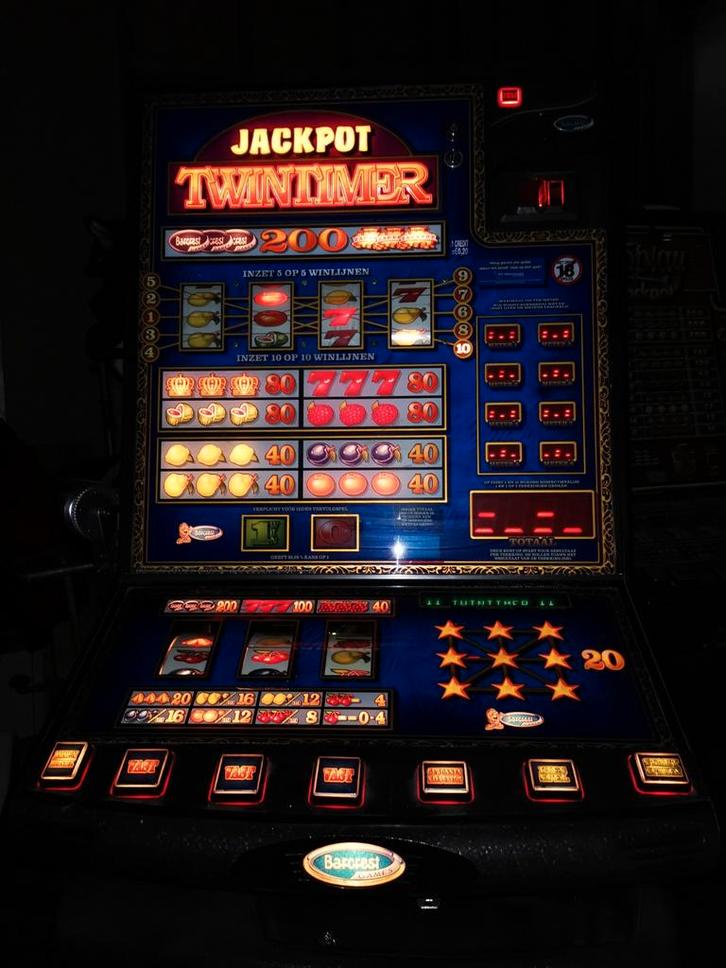 Gokkast Twintimer MPU5 casino uitvoering, Verzamelen, Automaten | Gokkasten en Fruitautomaten, Gebruikt, Euro, Met sleutels, Ophalen