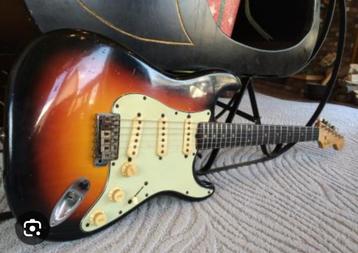 GEZOCHT: vintage Fender Stratocaster of Telecaster  beschikbaar voor biedingen