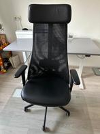 IKEA JÄRVFJÄLLET Office Chair + KOLON Floor protector, Huis en Inrichting, Ophalen, Zwart, Zo goed als nieuw, Bureaustoel