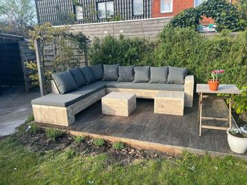 Steigerhout Hoekbank Tuinset Loungeset Loungebank ACTIE!! beschikbaar voor biedingen