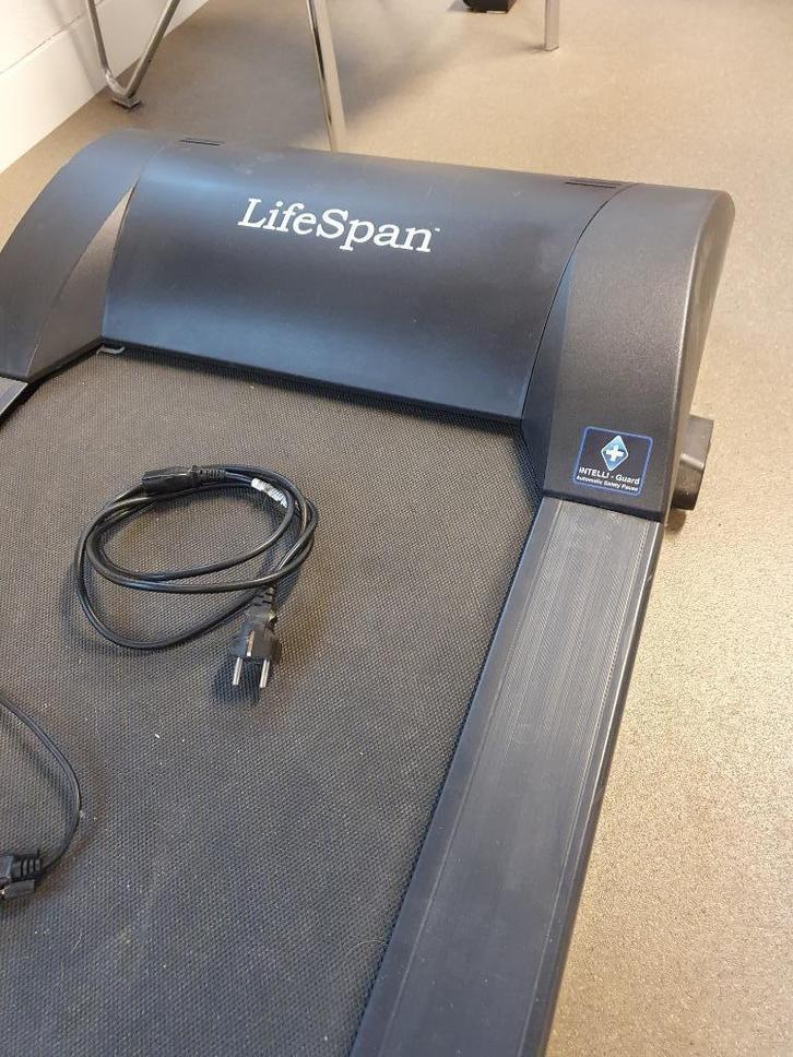 Bureau loopband, Huis en Inrichting, Bureaus, Gebruikt, Elektrisch, Met wielen, Ophalen
