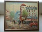 Caroline Burnett / Stadsgezicht Parijs, Ophalen