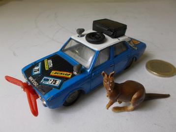 1969 Corgi Toys 302 HILLMAN HUNTER RALLY+ORIGINELE KANGAROO! beschikbaar voor biedingen