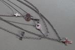Luxe Lange D&G Ketting (Dolce & Gabbana), Verzenden, Zo goed als nieuw, Zilver, Zilver