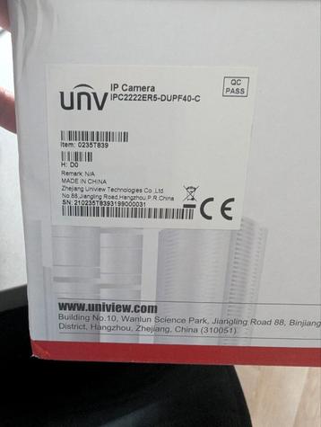 UNV Uniview 2MP IP-Camera  beschikbaar voor biedingen