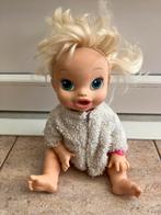 Hasbro pratende pop, kan ook drinken en plassen, Verzamelen, Ophalen of Verzenden, Zo goed als nieuw, Pop