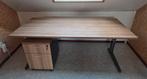 Ahrend bureau 1,80 x 90 kast op wielen / verstelbaar zgan, Ophalen, Zo goed als nieuw