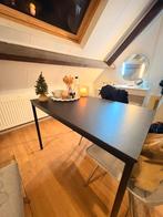 Black IKEA Table, Huis en Inrichting, Tafels | Eettafels, Ophalen, Overige materialen, 100 tot 150 cm, 50 tot 100 cm