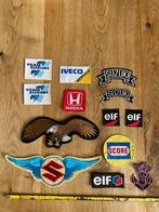 Verzameling patches, suzuki, honda, adelaar, elf etc., Ophalen of Verzenden, Tweedehands