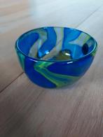 Mtarfa Malta Glas Schaaltje Gesigneerd, Schaal, Rond, Ophalen of Verzenden, Glas