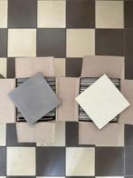 Vloertegel creme/grijs cement 15x15x1,5cm, Doe-het-zelf en Verbouw, Tegels, Ophalen, 60 cm of meer, Keramiek, Nieuw
