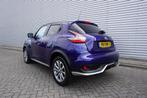 Nissan Juke 1.2 DIG-T S/S Connect Edition Climate / Navi / C, Auto's, Nissan, Voorwielaandrijving, Blauw, Origineel Nederlands