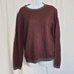 Mooie wijnrood-grijze trui 47% Merino wol mt L merk Devred, Maat 52/54 (L), ., Ophalen of Verzenden, Zo goed als nieuw