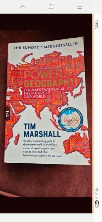 The Power of Geography - Tim Marshall, Boeken, Atlassen en Landkaarten, Zo goed als nieuw, Overige typen, Wereld, 2000 tot heden