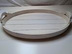 Houten Dienblad Wit 40x60 cm, Ophalen of Verzenden, Rechthoekig, Hout
