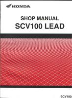 Honda SCV100 Lead werkplaatsboek scooter, Ophalen of Verzenden, Honda