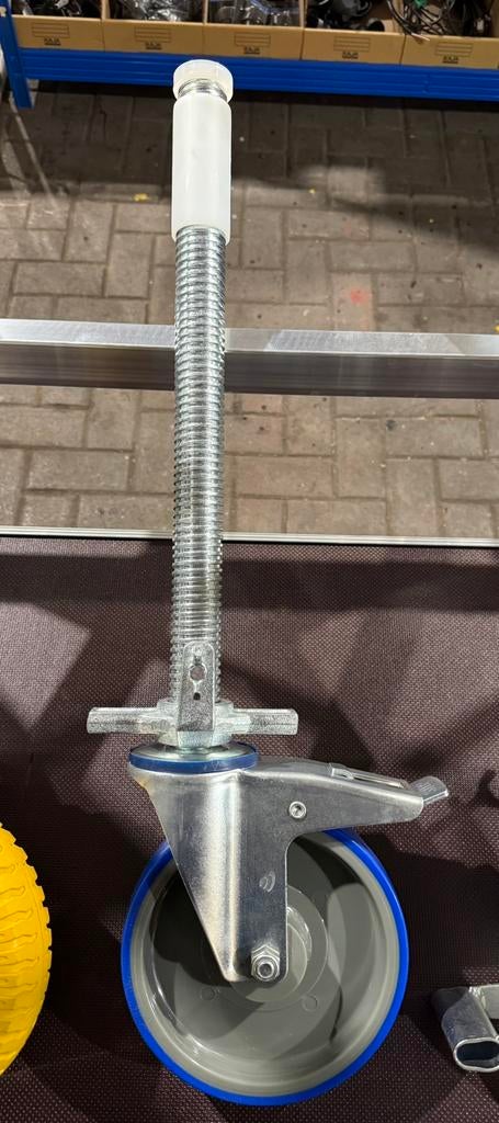 🏆NR1 Rolsteigerwiel geremd euroscaffold-alumexx universeel, Ophalen of Verzenden, Nieuw, Rolsteiger of Kamersteiger, Minder dan 2 meter