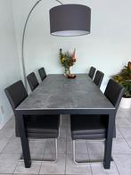 Bert Plantagie Eettafel Pedro zwart marmer, Huis en Inrichting, Tafels | Eettafels, Ophalen, 100 tot 150 cm, Design, Zo goed als nieuw