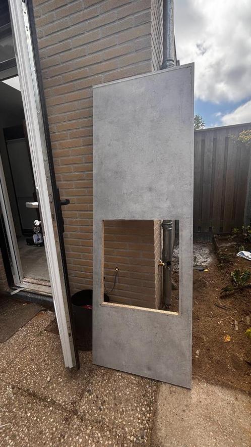Werkblad betonlook (187 x 63,5 cm), Huis en Inrichting, Keuken | Keukenelementen, Gebruikt, Minder dan 100 cm, 50 tot 75 cm, Ophalen