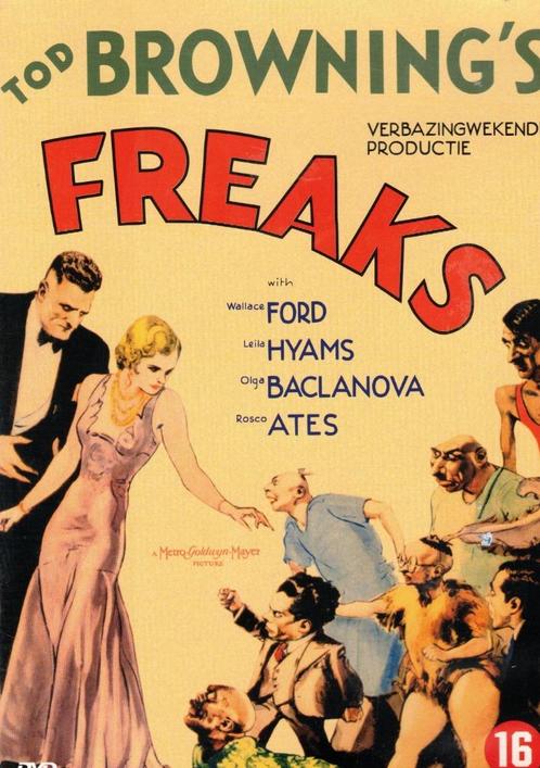 Freaks - Tod Browning ( 1932 ), Cd's en Dvd's, Dvd's | Klassiekers, Zo goed als nieuw, Overige genres, Voor 1940, Vanaf 16 jaar