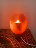 Himalaya zoutschaal lamp met massagebollen zoutlamp, Ophalen of Verzenden, Zo goed als nieuw, Minder dan 50 cm
