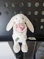 Bashful bunny peony (Jellycat), Ophalen of Verzenden, Nieuw, Konijn