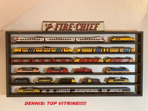 HO. N-Spoor. Vingerhoedje. Vitrine, Wandvitrine: op voorraad, Hobby en Vrije tijd, Modeltreinen | H0, Nieuw, Treinset, Gelijkstroom of Wisselstroom