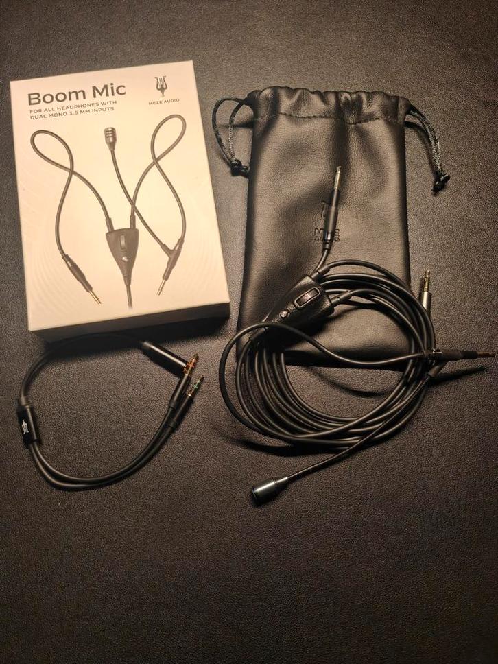 Meze boom mic, Audio, Tv en Foto, Koptelefoons, Zo goed als nieuw, Overige merken, Ophalen of Verzenden