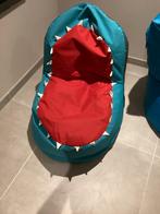 Zitzak Haai - Unieke Kinderstoel, Huis en Inrichting, Ophalen, Zo goed als nieuw, Blauw, Zitzak