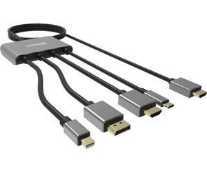 HDMI adapter 4 in 1, Computers en Software, Pc- en Netwerkkabels, Nieuw, Ophalen of Verzenden