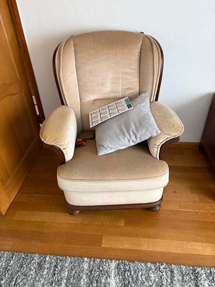 Comfortabele Lounge Stoel gratis afhalen, Huis en Inrichting, Fauteuils, Gebruikt, Stof, 75 tot 100 cm, Ophalen