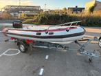 BIM SR rubberboot – 8 persoons – mercury 40pk kantel trailer, Watersport en Boten, Rubberboten, Gebruikt, Benzine, Minder dan 70 pk