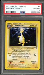 Ampharos Holo PSA 8 - 1/111 - Neo Genesis 2000