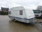 Tec Travelking 460 TDF + Voortent + Fietsendrager, Caravans en Kamperen, Caravans, Bedrijf, Rondzit, Douche, 4 tot 5 meter