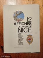 12 Affiches de la Ville de Nice - Vintage Kunstboek, Rechthoekig Staand, A4 of kleiner, Ophalen of Verzenden, Zo goed als nieuw