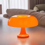 Nieuwe Oranje Bauhaus Paddenstoel tafellamp USB, Huis en Inrichting, Lampen | Tafellampen, Kunststof, Nieuw, Ophalen of Verzenden