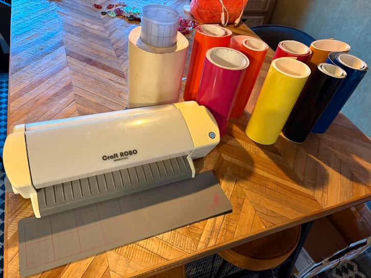 Plotter machine Craft Robo, Computers en Software, Printers, Gebruikt, Printer, Overige technieken, Kleur printen, Ophalen of Verzenden