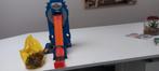 Hotwheels mega garage, inclusief doos en veel autootjes, Ophalen, Zo goed als nieuw, Handmatig, Hot Wheels