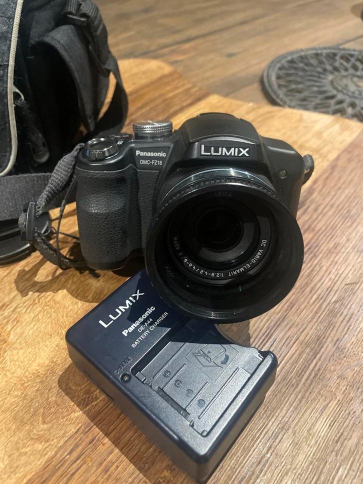 Panasonic Lumix DMC-FZ18 Camera, Audio, Tv en Foto, Fotocamera's Digitaal, Gebruikt, Compact, 8 keer of meer, Ophalen