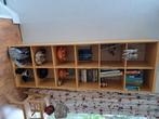 Vintage Lp boeken kast, Ophalen, Met plank(en), Gebruikt, 200 cm of meer