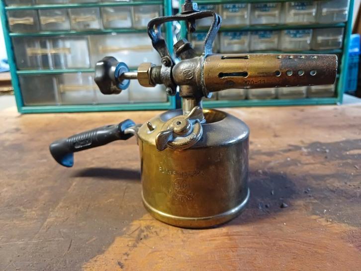 Vintage Barthel brander, Antiek en Kunst, Antiek | Gereedschap en Instrumenten, Ophalen of Verzenden