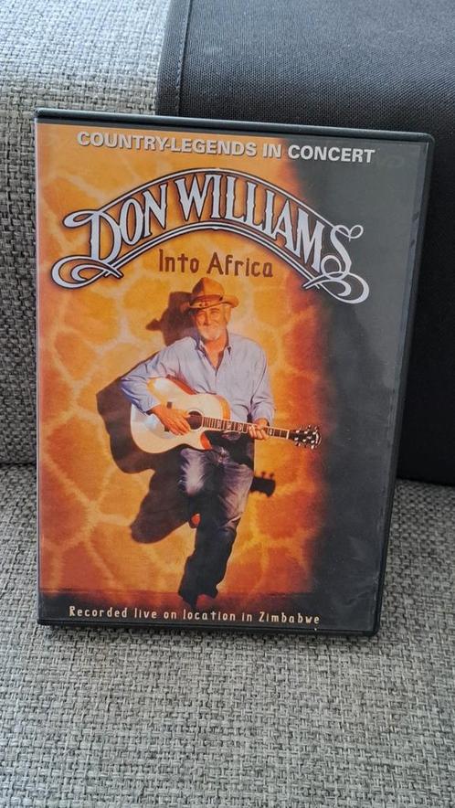 Dvd  DON WILLIAMS. into Africa  (live concert), Cd's en Dvd's, Dvd's | Muziek en Concerten, Zo goed als nieuw, Muziek en Concerten