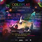 2x Coldplay Wenen/Vienna 21-08-2024, Tickets en Kaartjes, Concerten | Pop, Twee personen, Augustus
